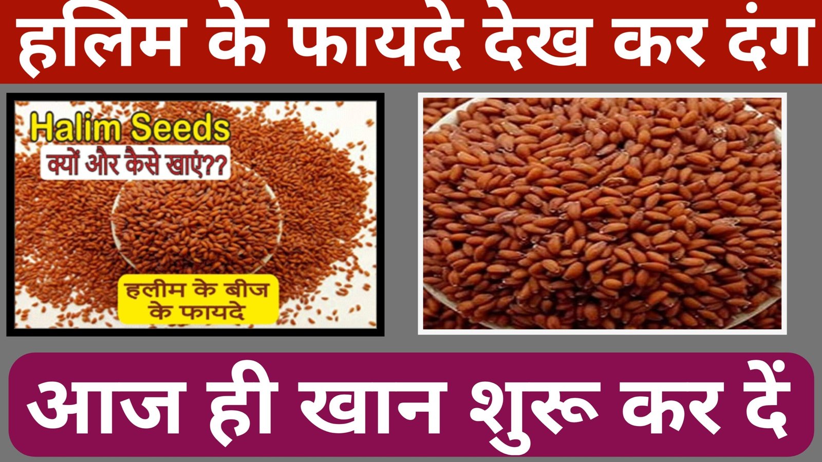 हलिम के बीज कैसे खाएं